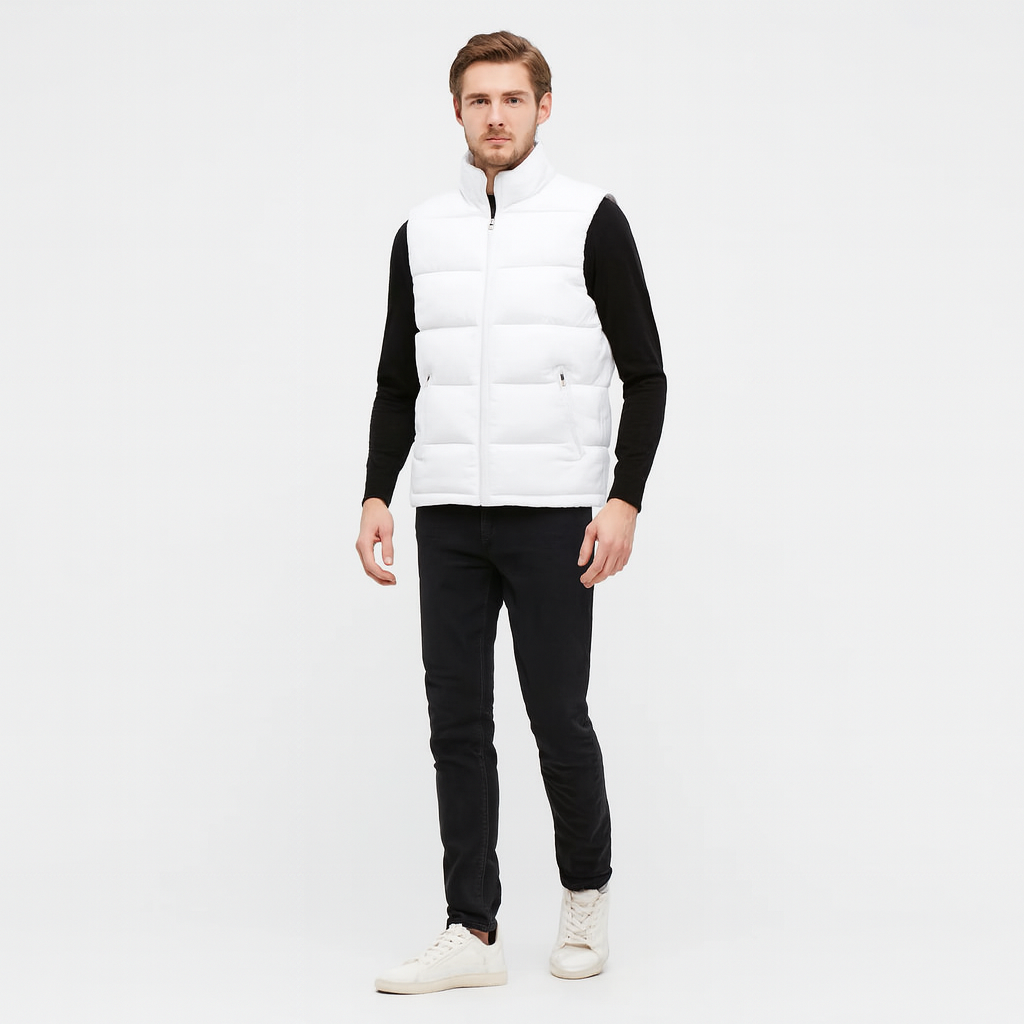 Men’s Lightweight Puffer Gilet – Smart Spring Bodywarmer