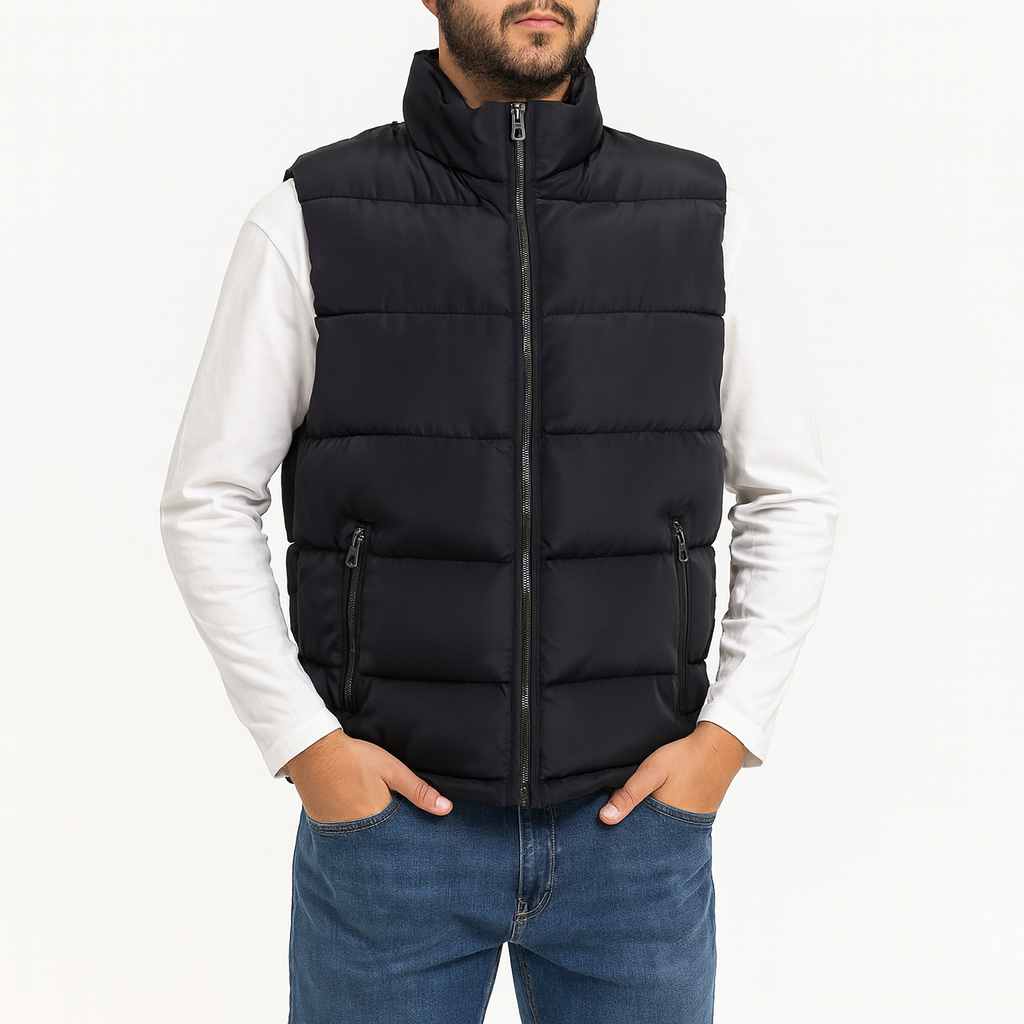 Men’s Lightweight Puffer Gilet – Smart Spring Bodywarmer