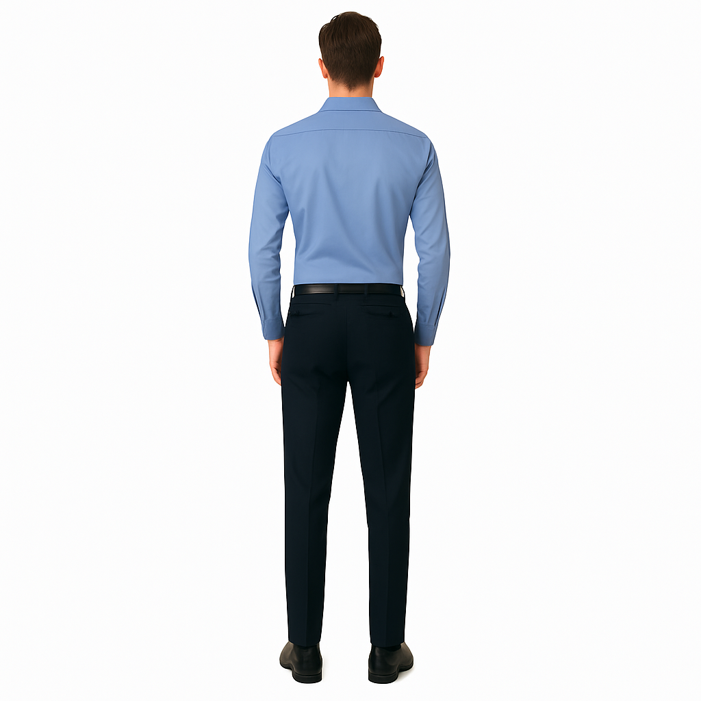Men’s Lightweight Comfort-Fit Dress Shirt – Breathable Cotton, Smart Casual