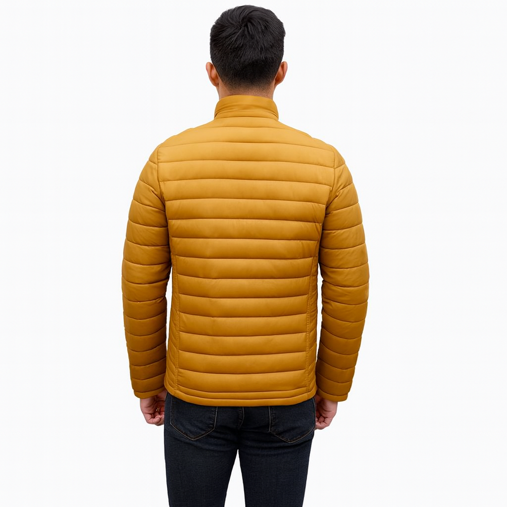 Men’s Ultralight Padded Mid-Layer Jacket – Lightweight Warm Insulator