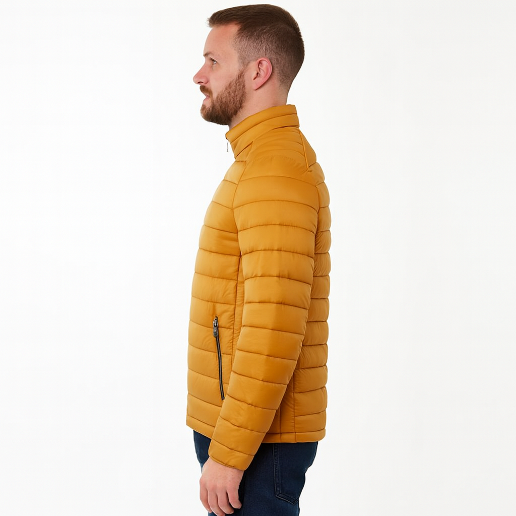 Men’s Ultralight Padded Mid-Layer Jacket – Lightweight Warm Insulator