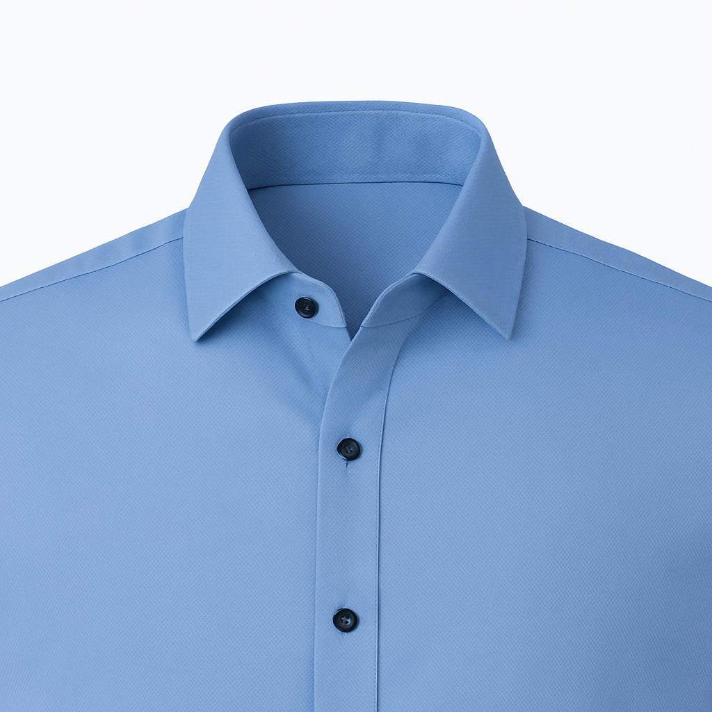 Men’s Lightweight Comfort-Fit Dress Shirt – Breathable Cotton, Smart Casual