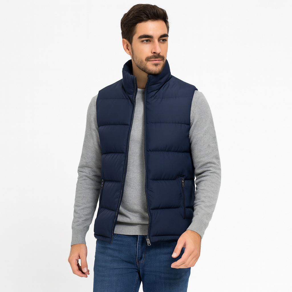 Men’s Premium Quilted Gilet – Lightweight Smart Layer