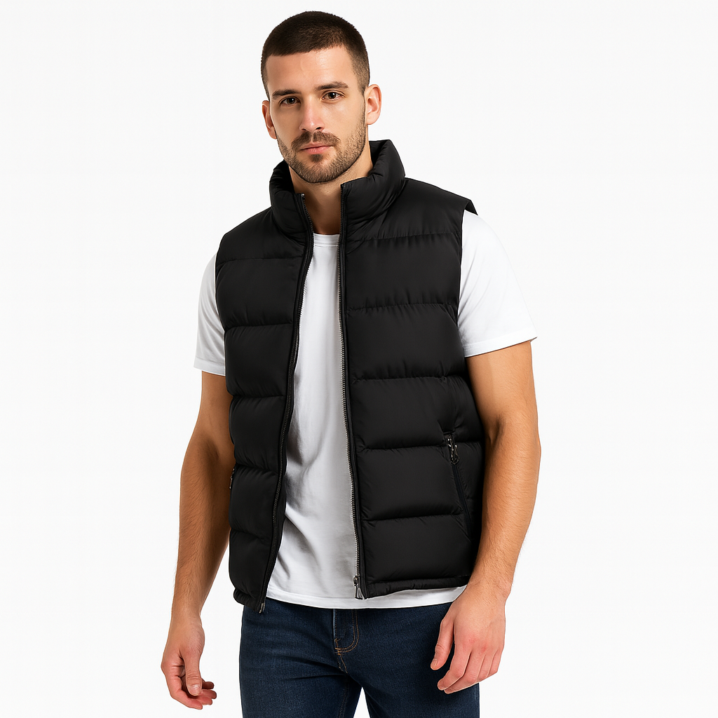 Men’s Premium Quilted Gilet – Lightweight Smart Layer
