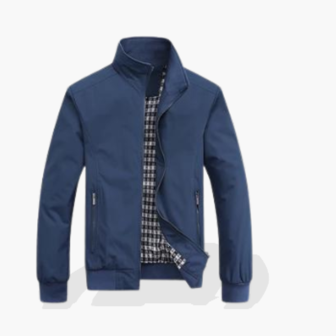 Lightweight Men’s Waterproof Wind Jacket – Breathable Shell, Padded Hood
