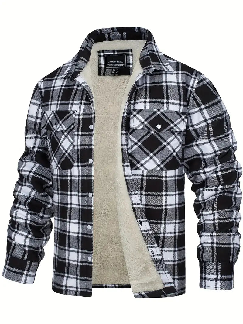 Men’s Lightweight Water-Resistant Padded Jacket – Spring Layer