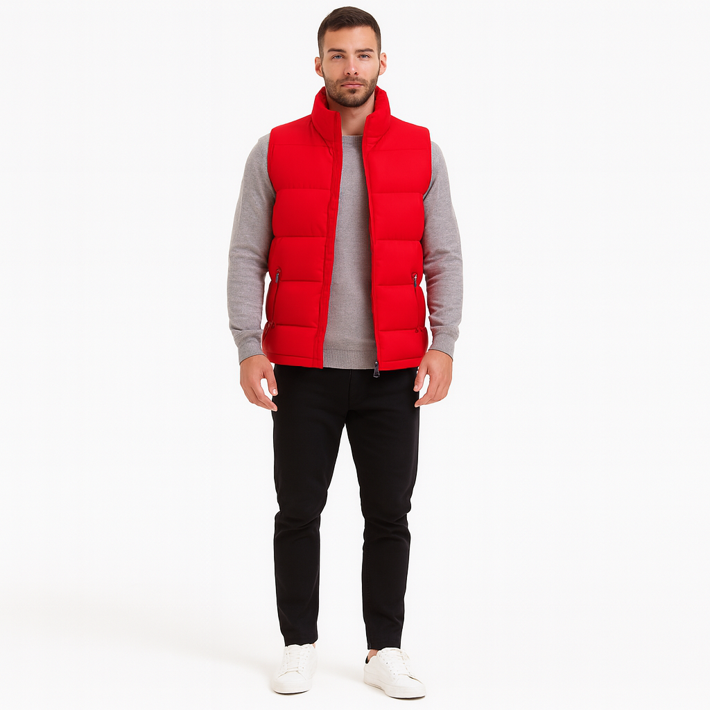 Men’s Premium Quilted Gilet – Lightweight Smart Layer