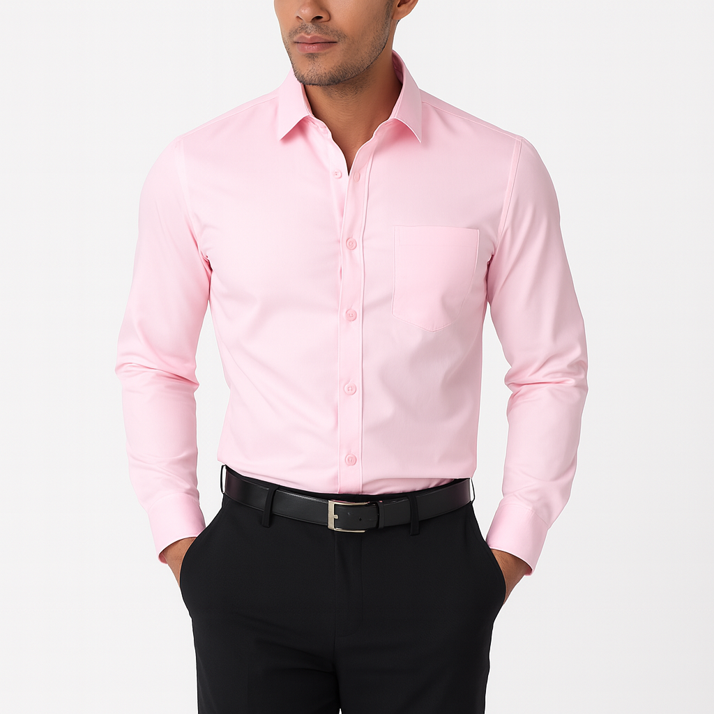 Non-Iron Business Shirt for Men – Wrinkle-Free Smart Shirt