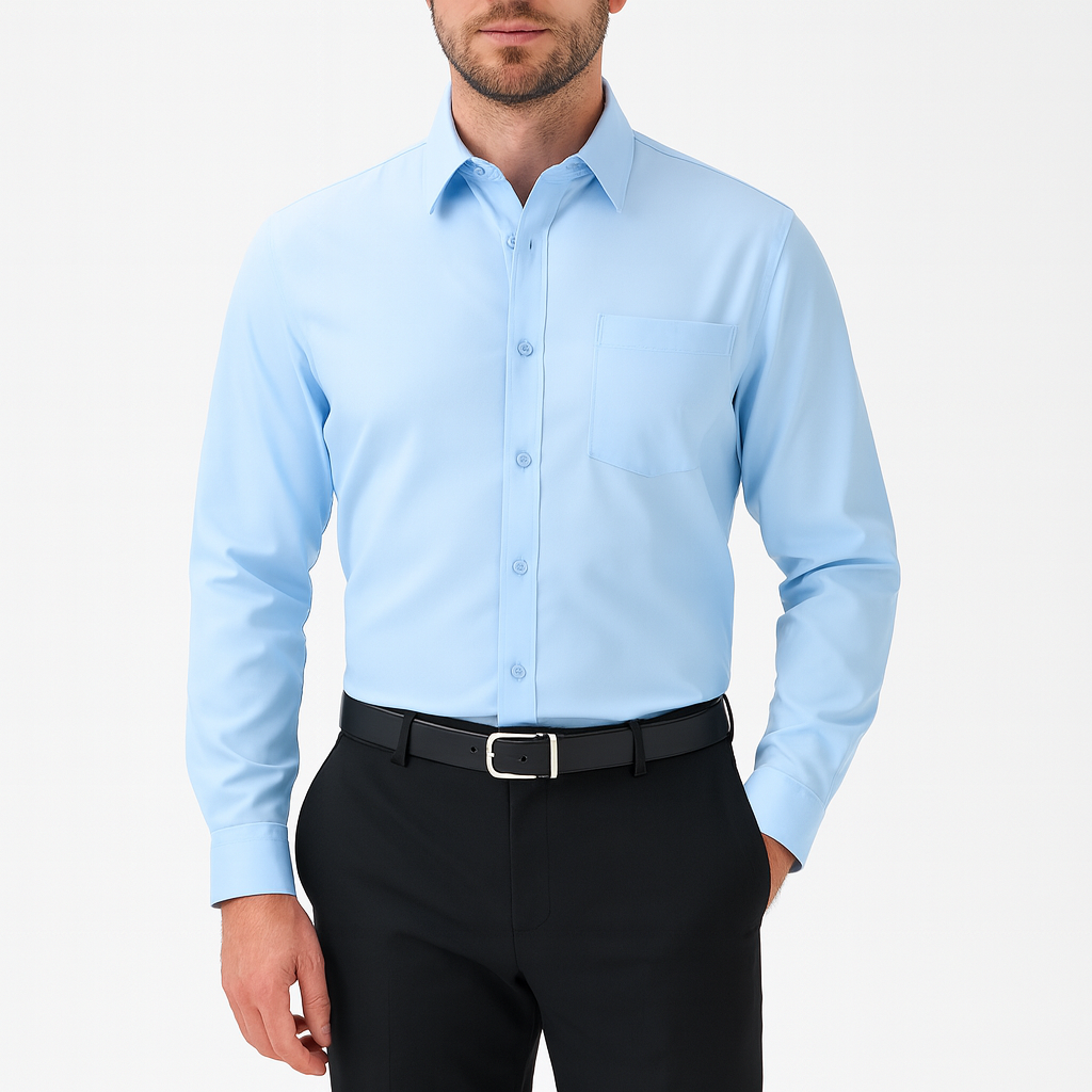 Non-Iron Business Shirt for Men – Wrinkle-Free Smart Shirt