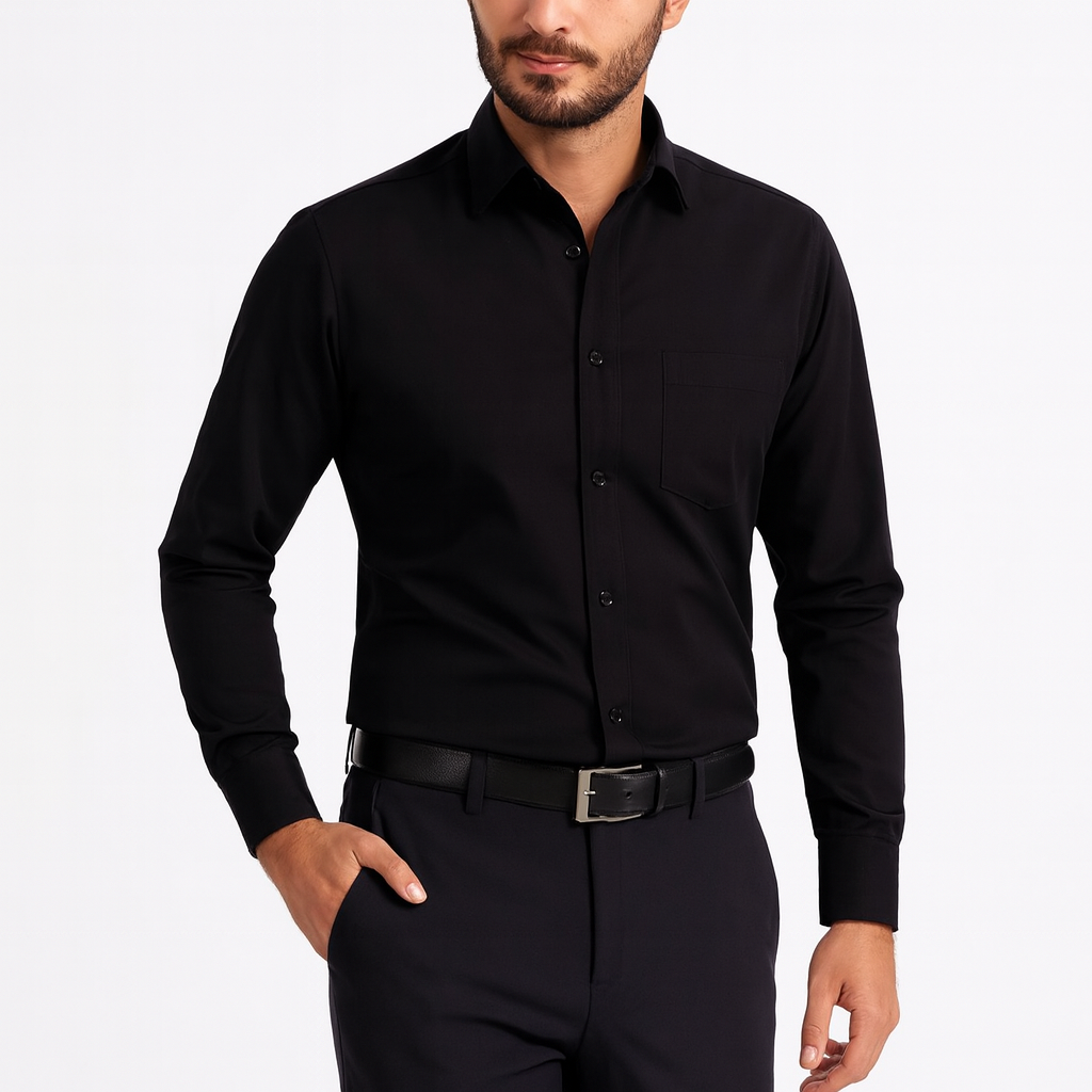 Non-Iron Business Shirt for Men – Wrinkle-Free Smart Shirt