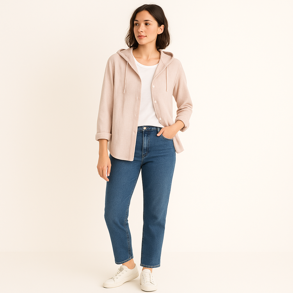Hooded Linen Shirt – Lightweight & Breathable Casual Top