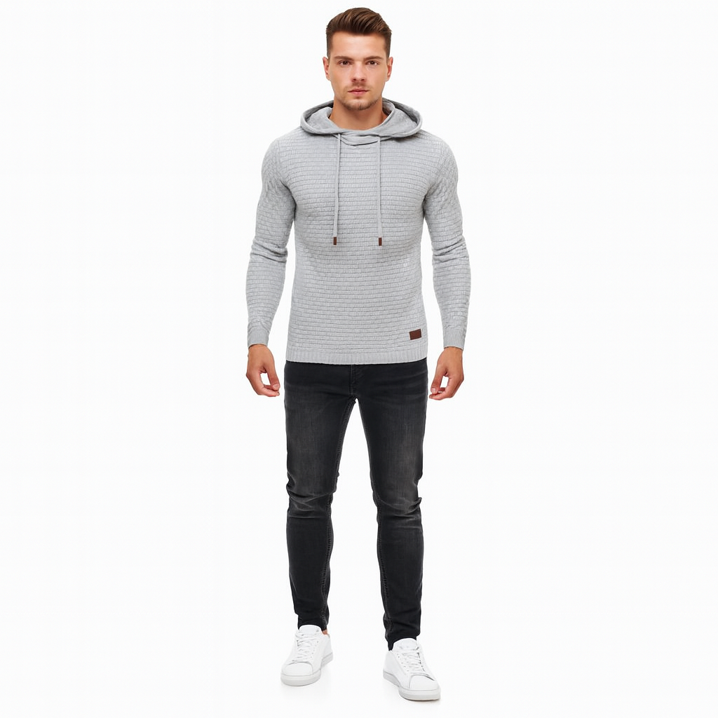 Men’s Casual Hoodie – Lightweight Pullover, Relaxed Fit, Breathable