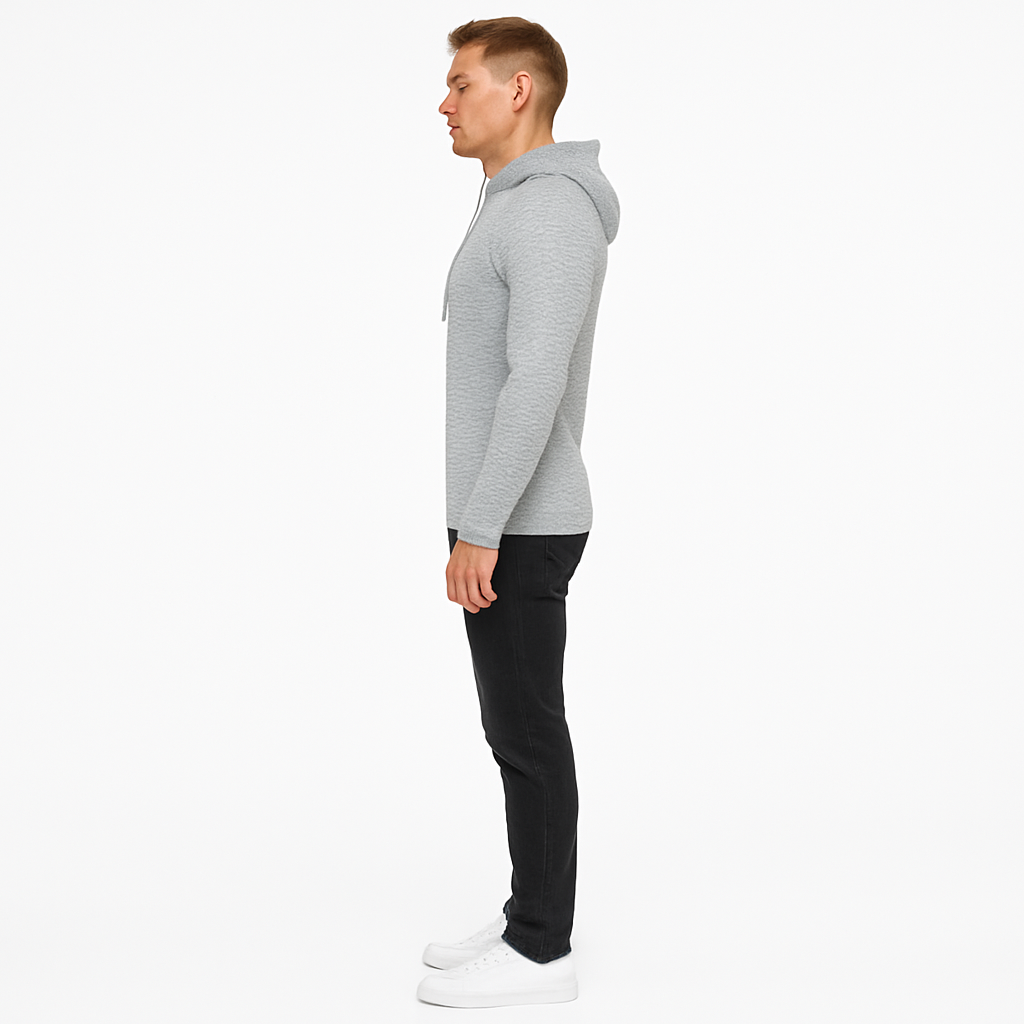 Men’s Casual Hoodie – Lightweight Pullover, Relaxed Fit, Breathable