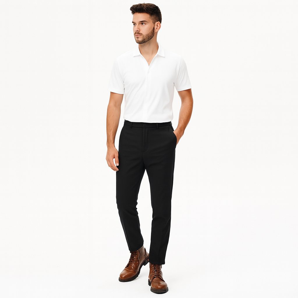 Men’s Travel Suit Set – Lightweight Wrinkle-Resistant Business Attire