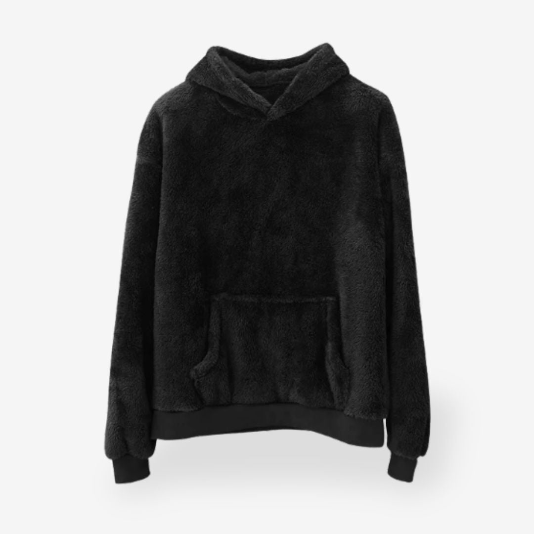 Men’s Lightweight Fleece Hoodie – Soft Brushed, Relaxed Fit Pullover