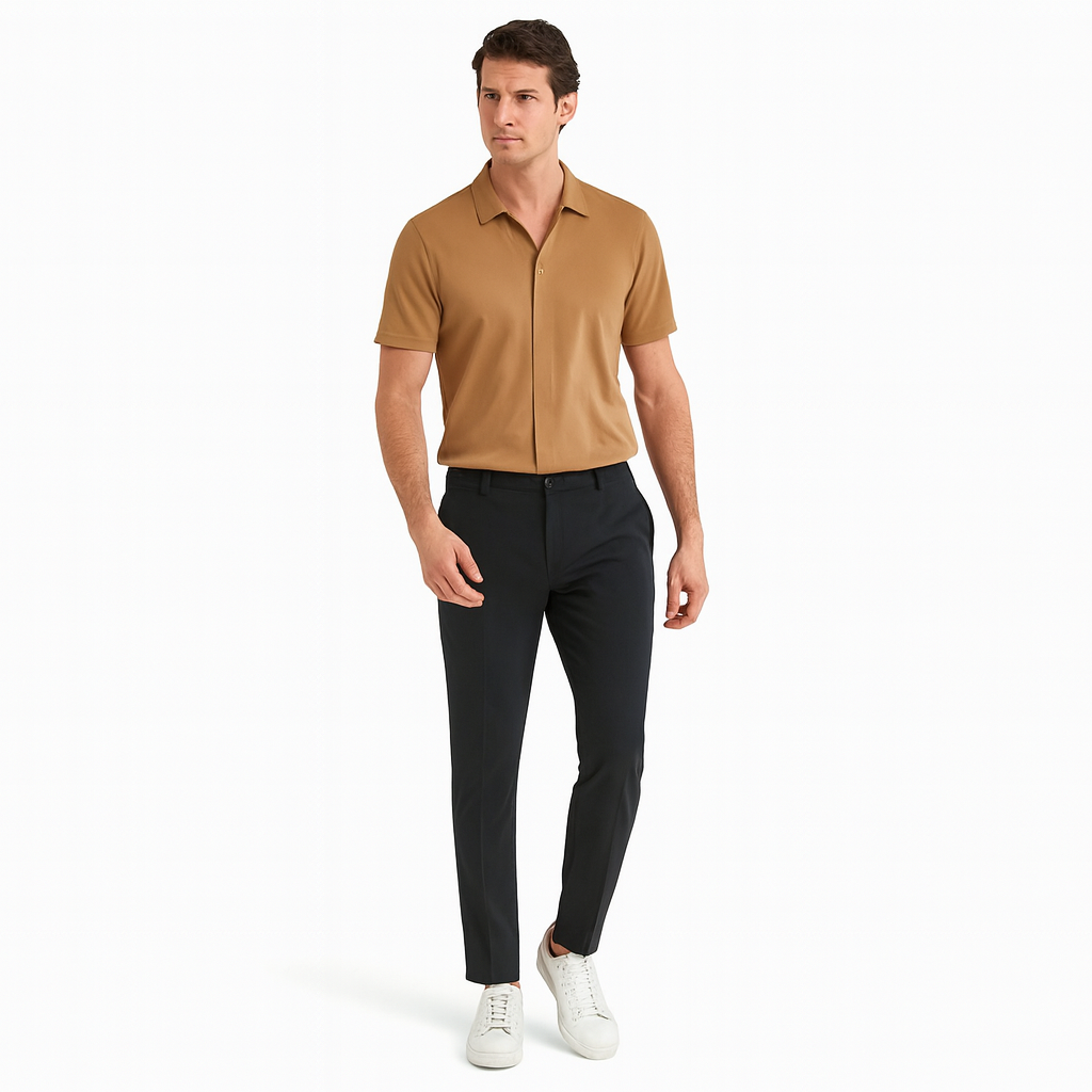Men’s Travel Suit Set – Lightweight Wrinkle-Resistant Business Attire