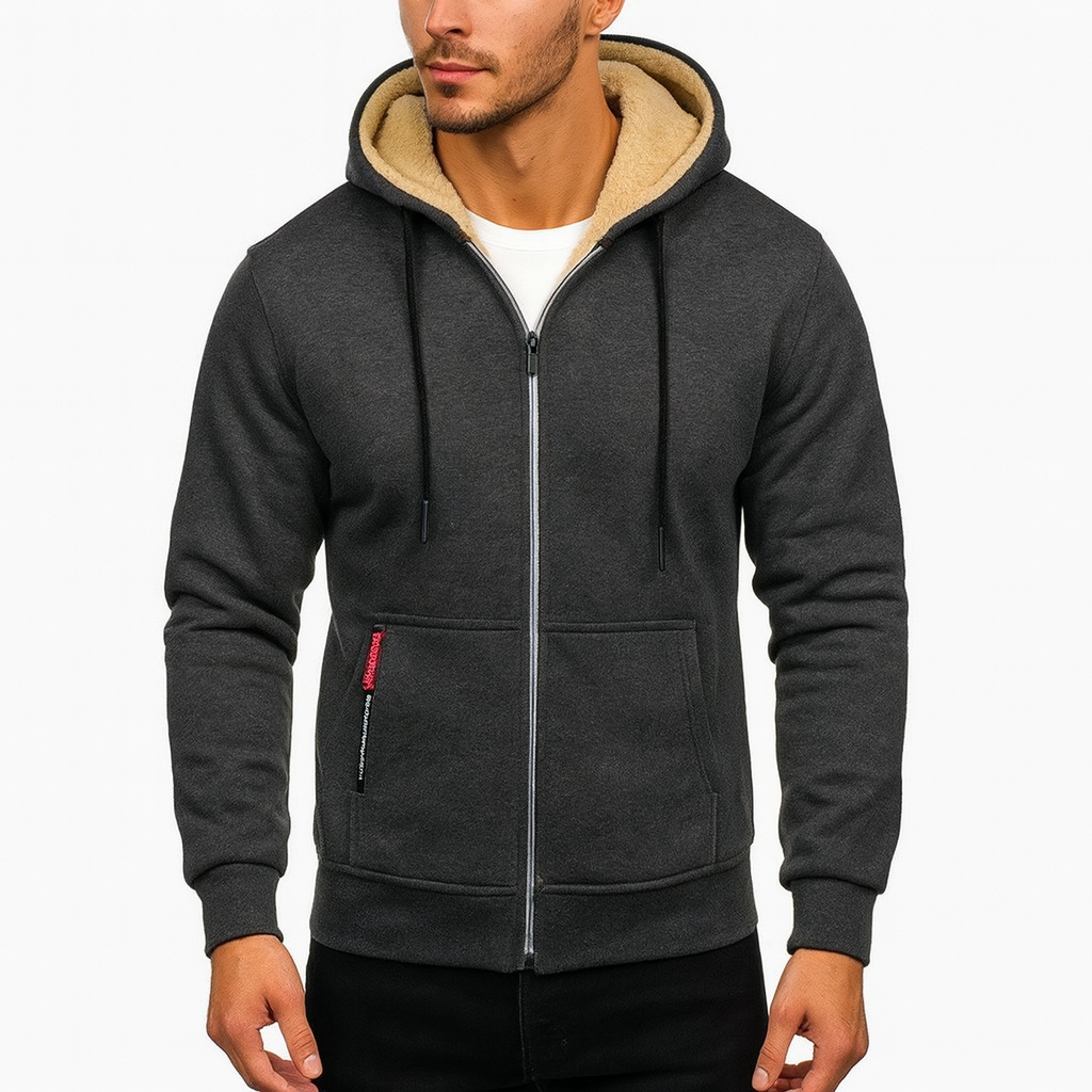 Shearling-Effect Wool Sherpa Gilet – Lightweight Layering Vest