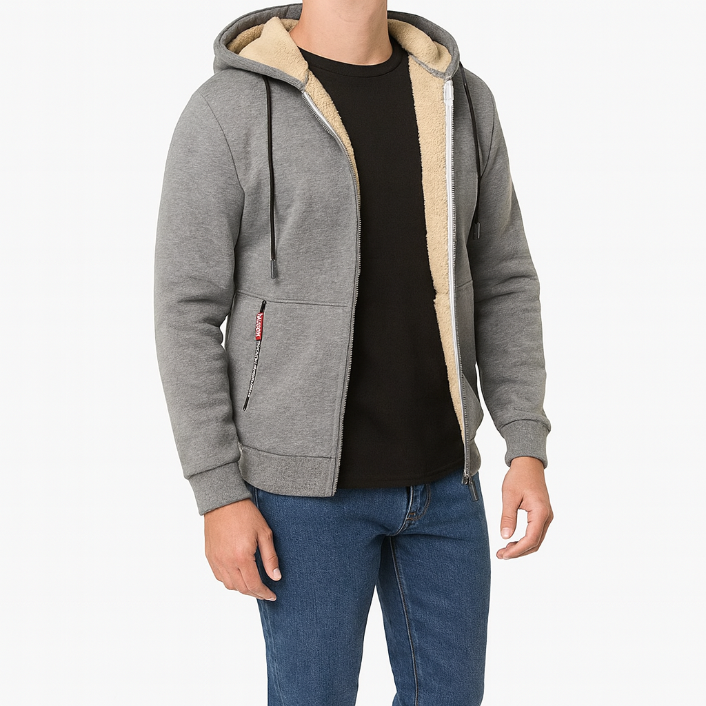 Shearling-Effect Wool Sherpa Gilet – Lightweight Layering Vest