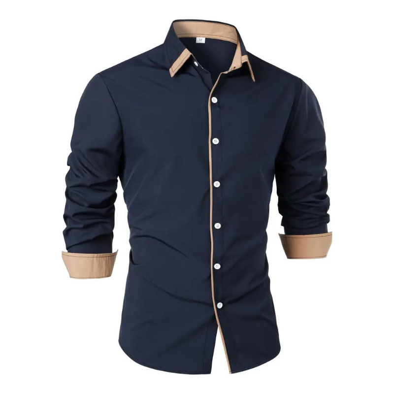 Lightweight Casual Spring Shirt for Men – Relaxed Fit Button-Down