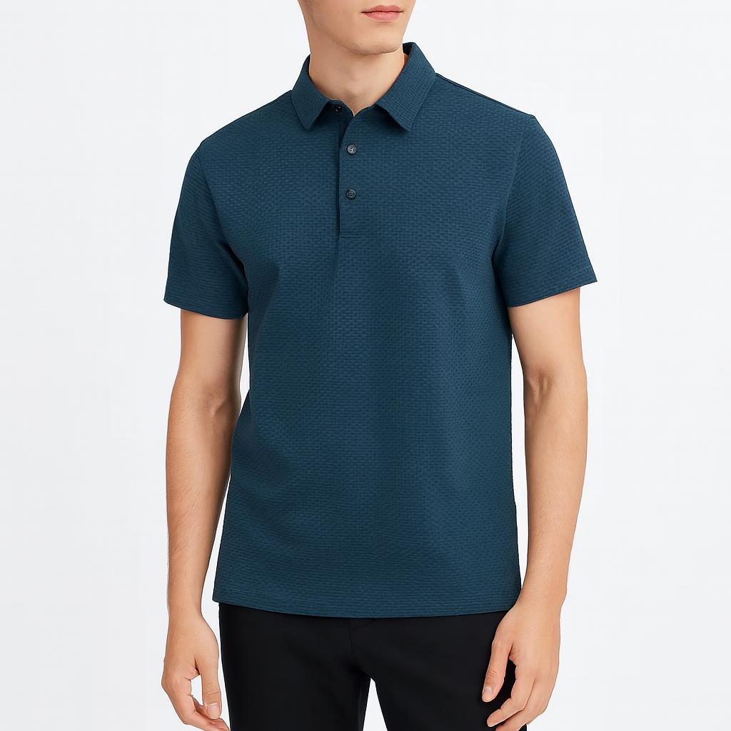 Men’s Breathable Silk Mesh T-Shirt – Lightweight Spring Essential