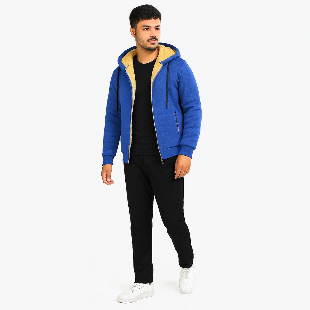 Shearling-Effect Wool Sherpa Gilet – Lightweight Layering Vest