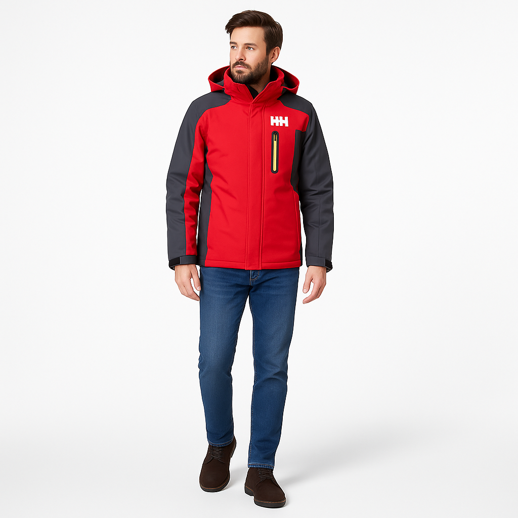 Men’s Durable Outdoor Jacket – Rugged Waterproof Shell, Lightweight