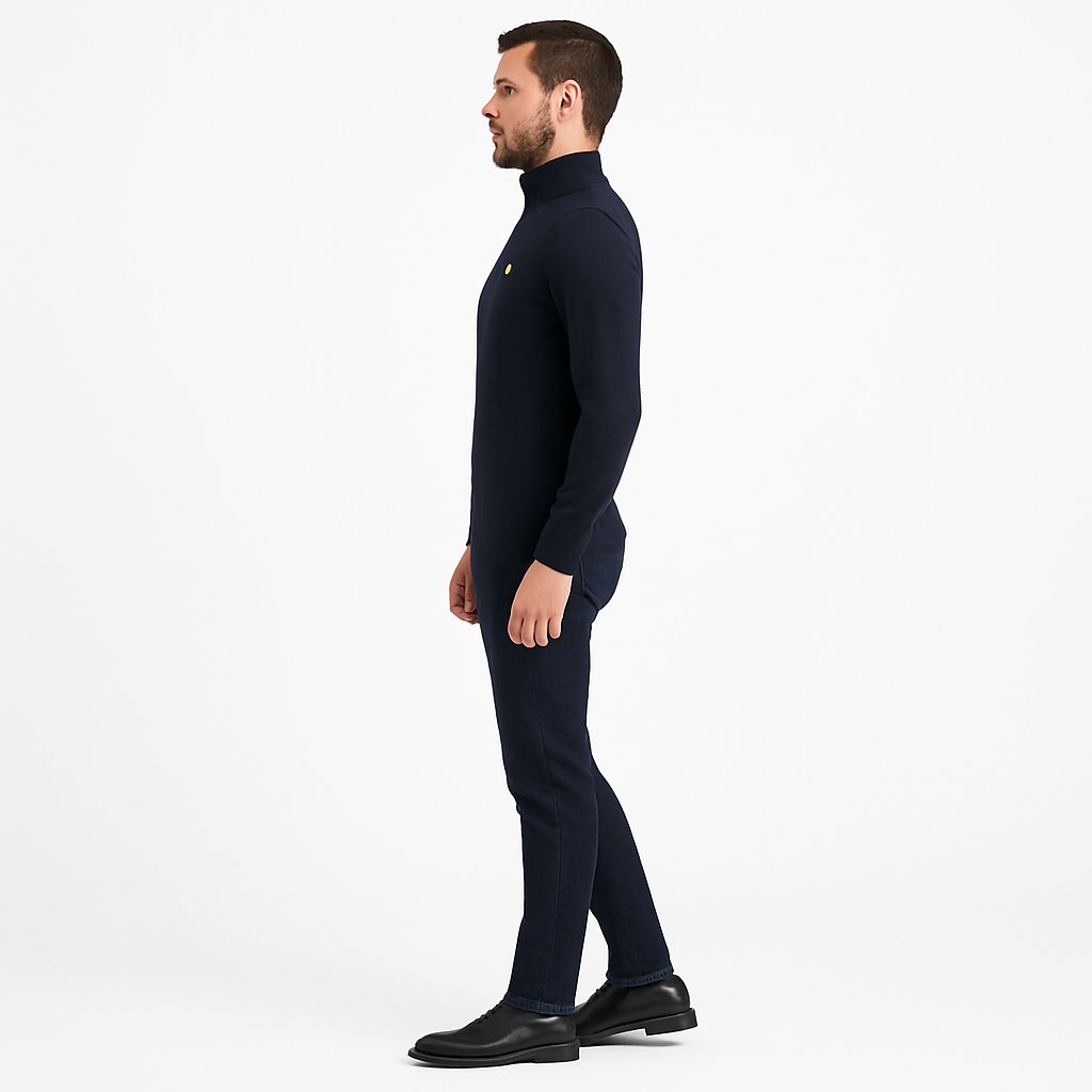 Men’s Merino Wool Half-Zip Pullover – Lightweight, Breathable Layer