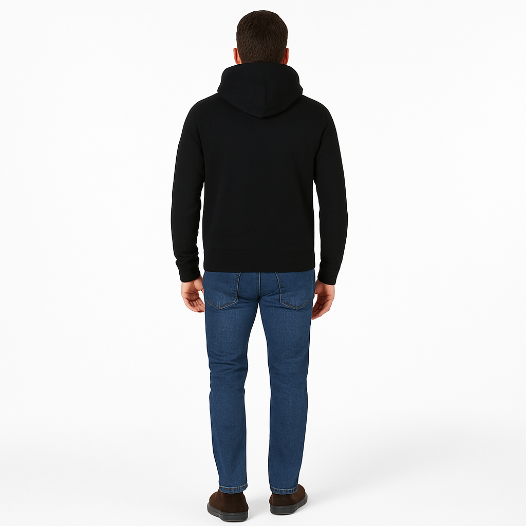 Men’s Logo Hoodie – Bold Print Design, Relaxed Comfort Fit