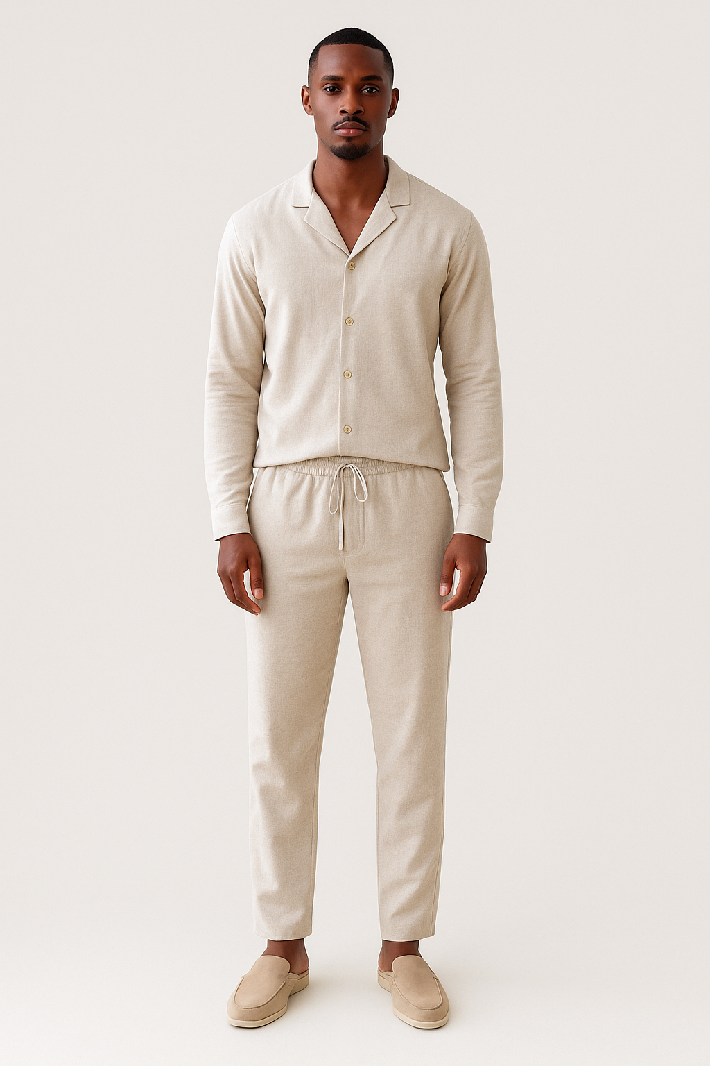 Men’s Linen Shirt – Classic Summer Smart Casual Style
