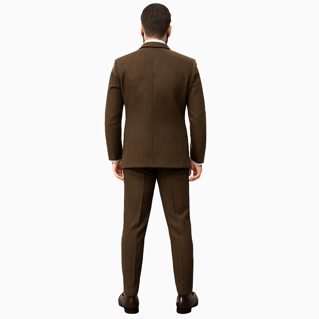 Men’s 3-Piece Suit – Tailored Waistcoat Set in Slim Fit