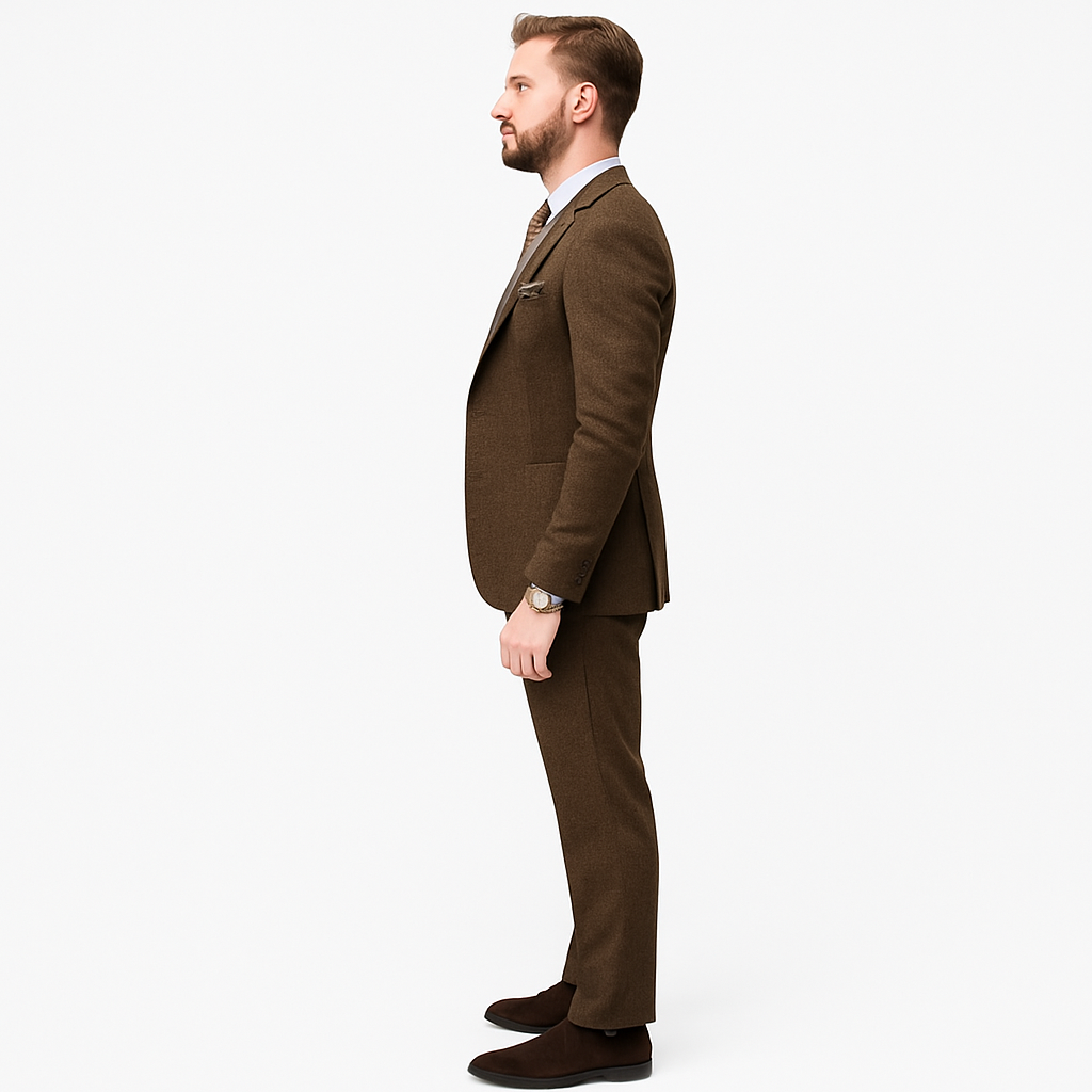 Men’s 3-Piece Suit – Tailored Waistcoat Set in Slim Fit
