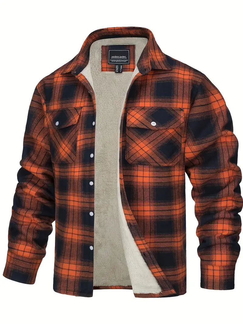 Men’s Lightweight Water-Resistant Padded Jacket – Spring Layer