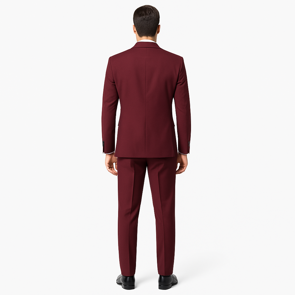 Men’s Elegant 3-Piece Suit – Tailored Waistcoat Set, Slim-Fit Formal