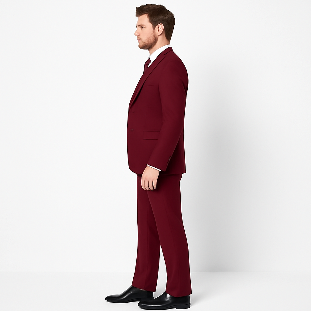 Men’s Elegant 3-Piece Suit – Tailored Waistcoat Set, Slim-Fit Formal