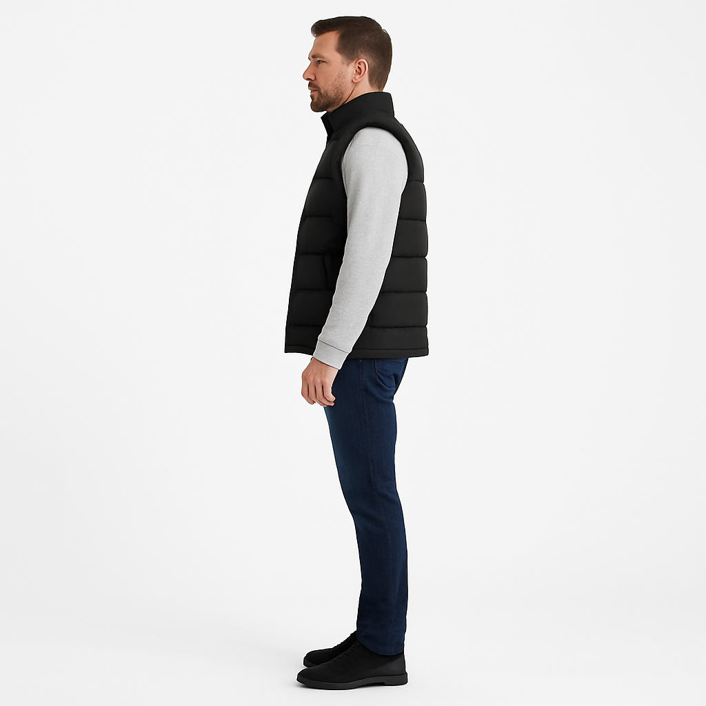 Men’s Quilted Gilet with Insulation – Lightweight Outdoor Warmth