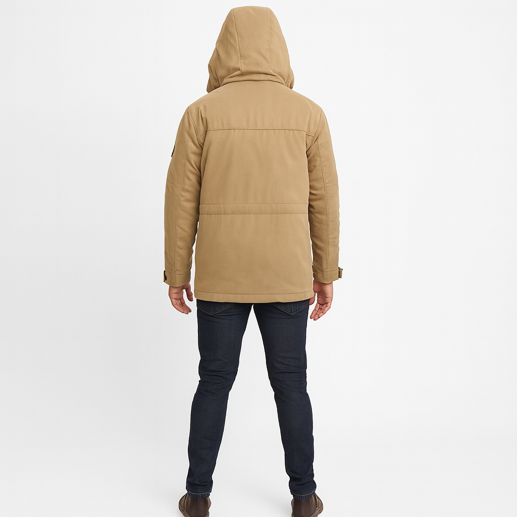Men’s Lined Jacket – Warm Quilted or Fleece Layering Coat