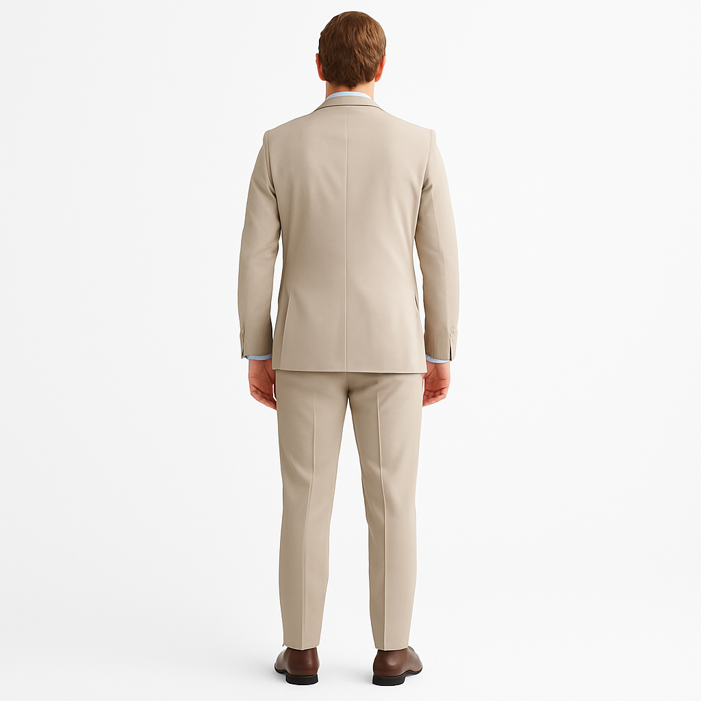 Men’s 3-Piece Suit – Tailored Waistcoat Set, Slim-Fit Formal Wear