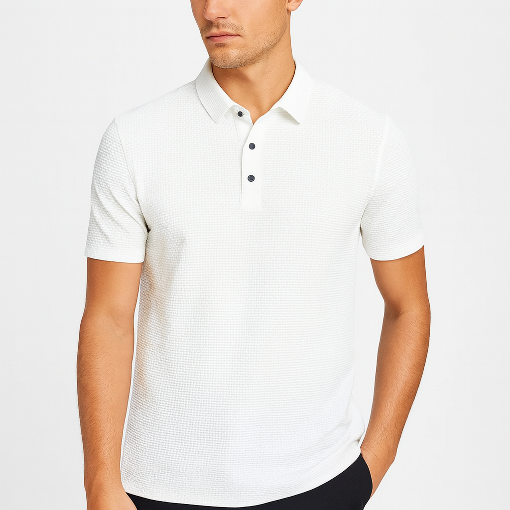 Men’s Breathable Silk Mesh T-Shirt – Lightweight Spring Essential