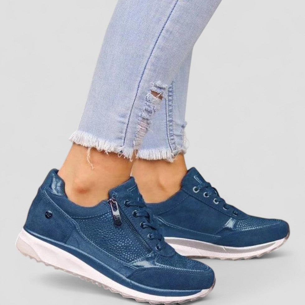 Orthopedic Lightweight Mesh Walking Trainers for Women