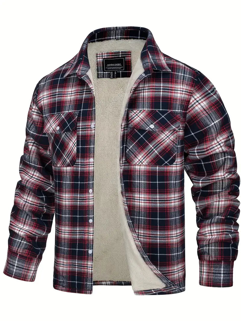 Men’s Lightweight Water-Resistant Padded Jacket – Spring Layer