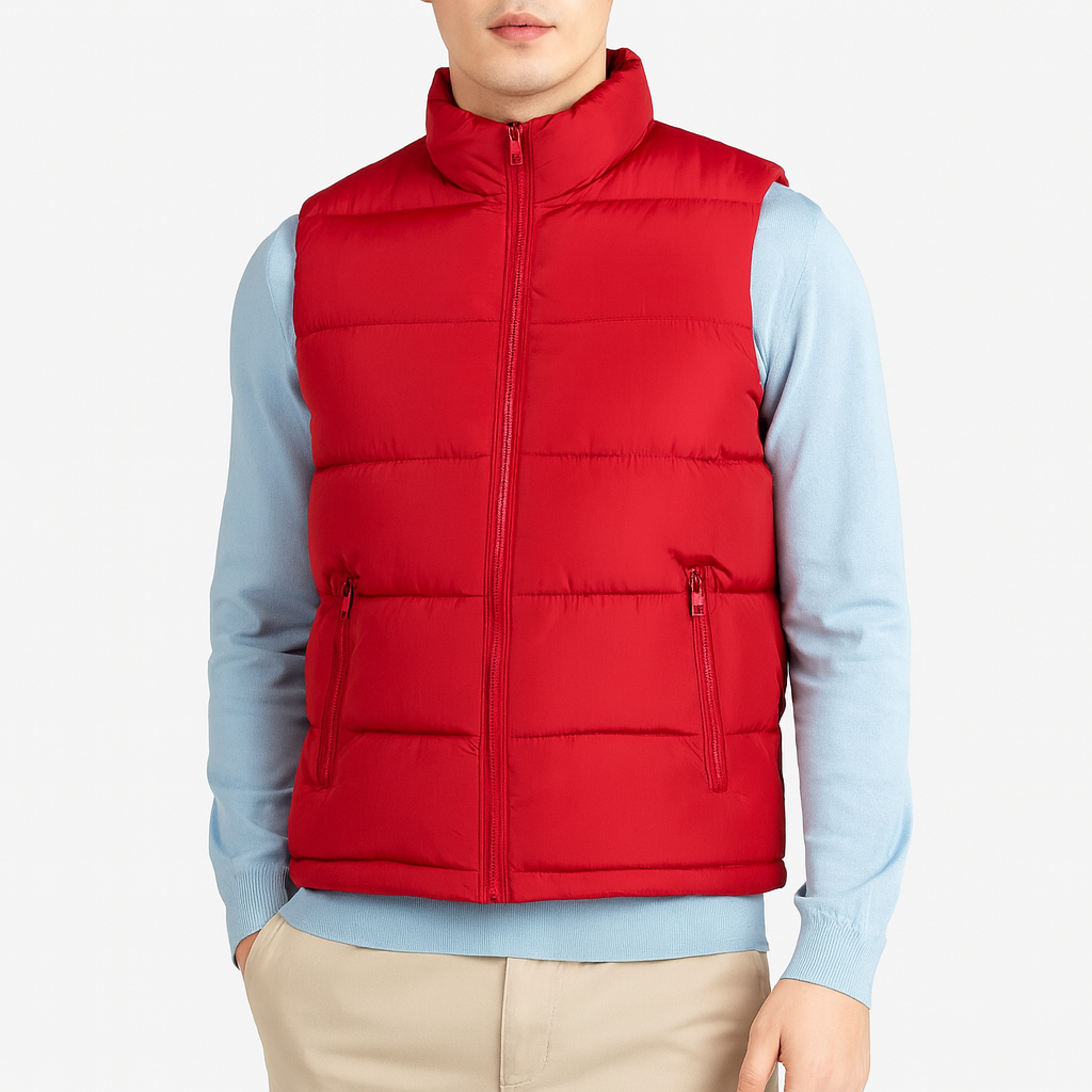Men’s Lightweight Puffer Gilet – Smart Spring Bodywarmer