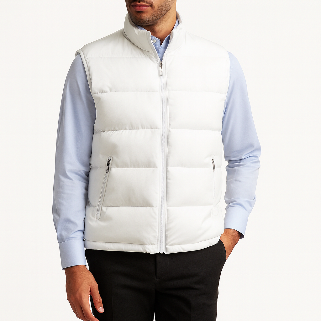 Men’s Lightweight Puffer Gilet – Smart Spring Bodywarmer