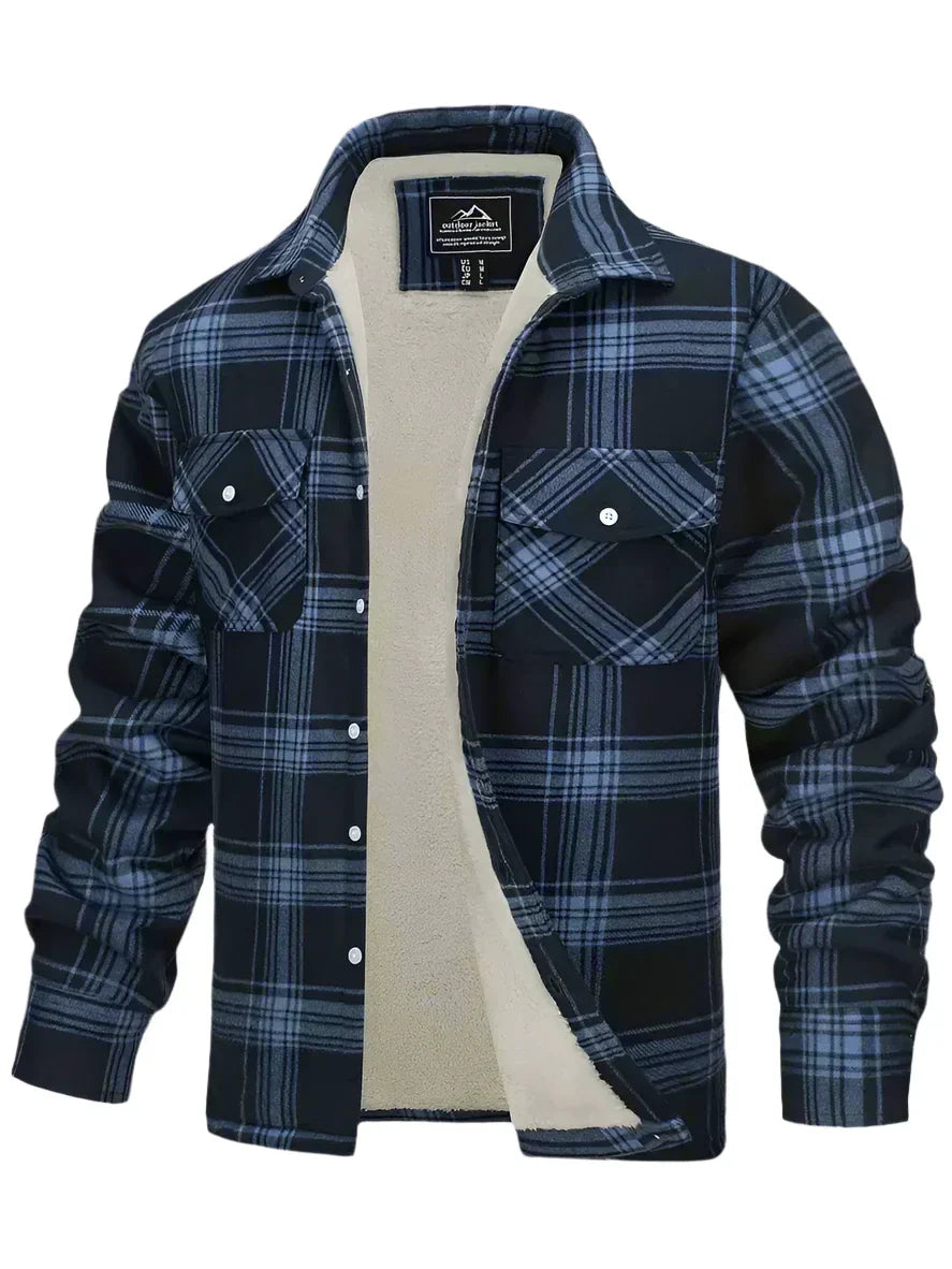 Men’s Lightweight Water-Resistant Padded Jacket – Spring Layer