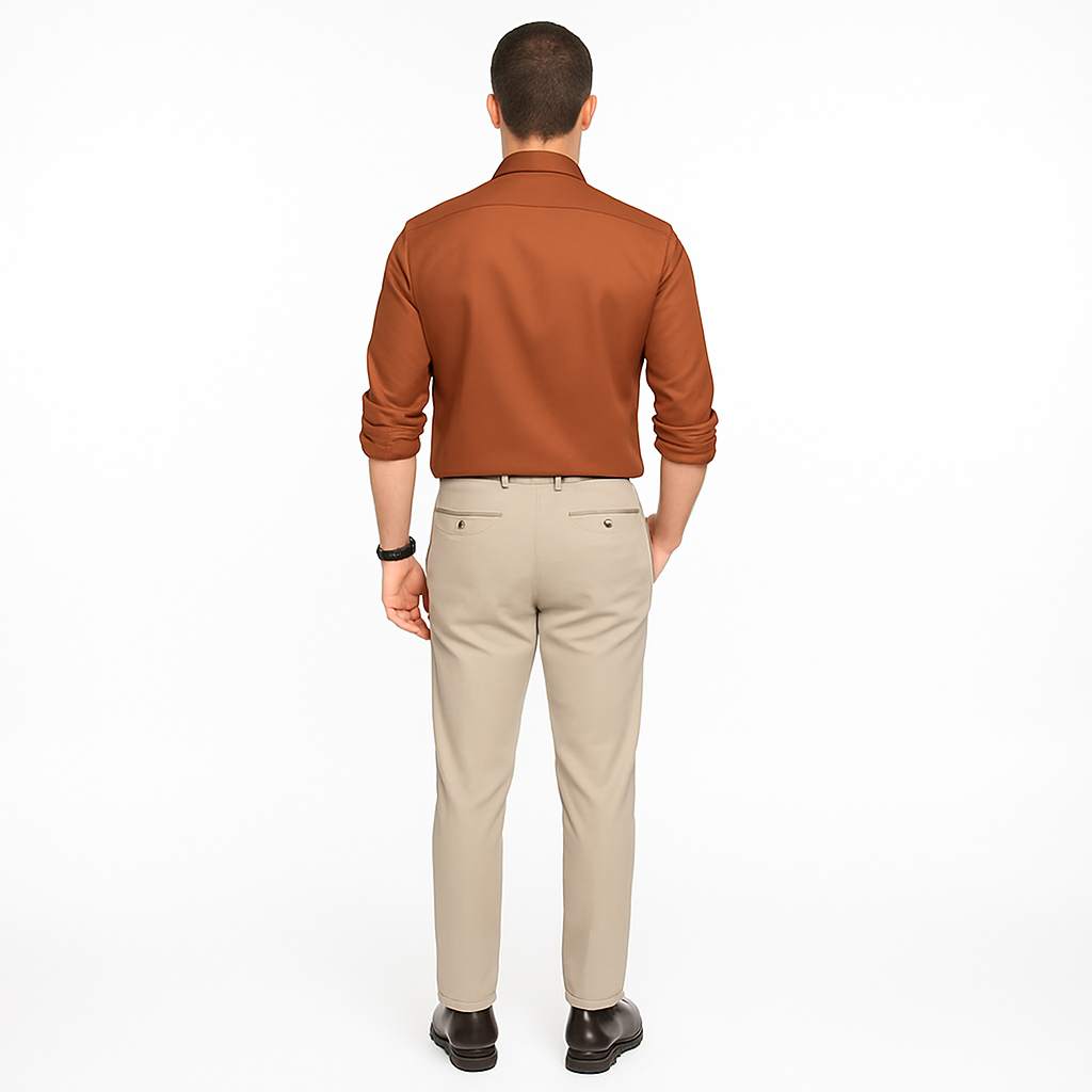 Men’s Luxury Silk Shirt – Elegant Business Casual, Breathable