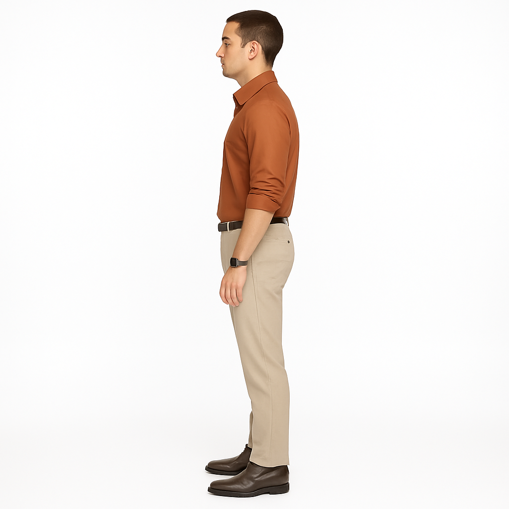 Men’s Luxury Silk Shirt – Elegant Business Casual, Breathable
