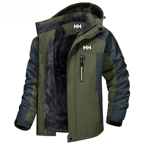 Men’s Durable Outdoor Jacket – Rugged Waterproof Shell, Lightweight
