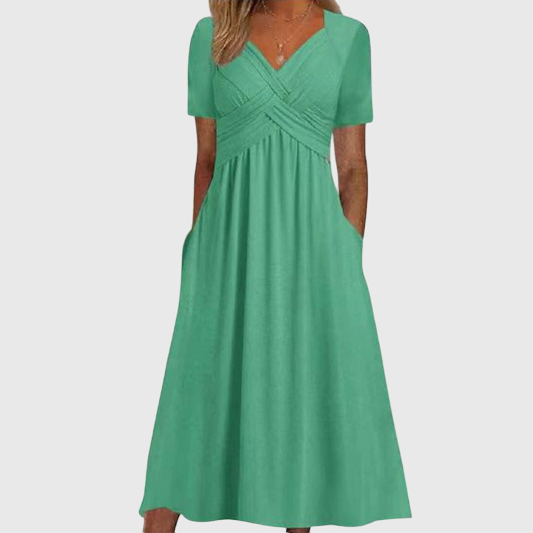 Amanda Women's Dress | Flattering Fit, Elegant Summer Style 0