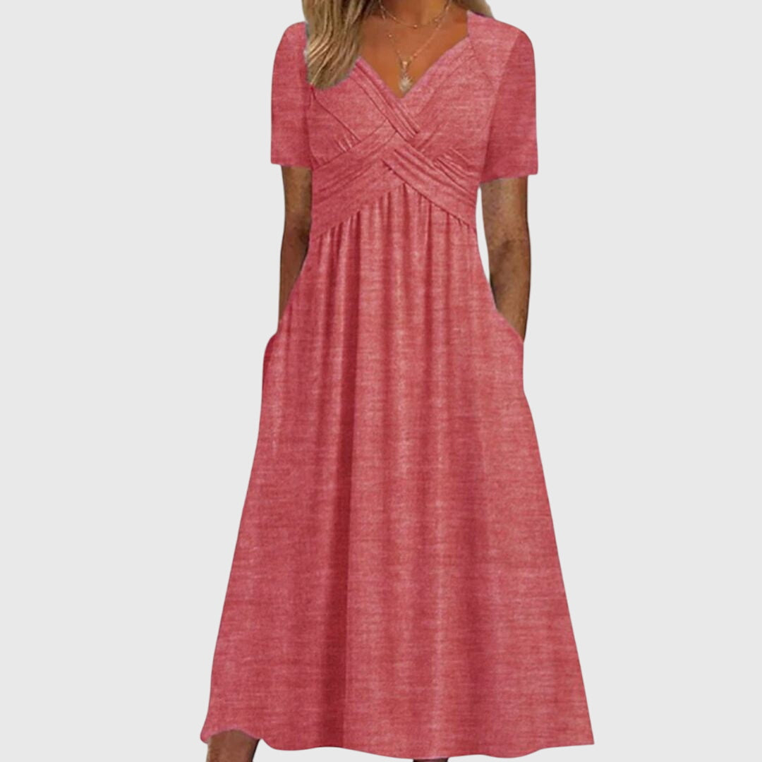 Amanda Women's Dress | Flattering Fit, Elegant Summer Style 3