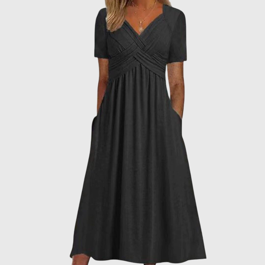 Amanda Women's Dress | Flattering Fit, Elegant Summer Style 4
