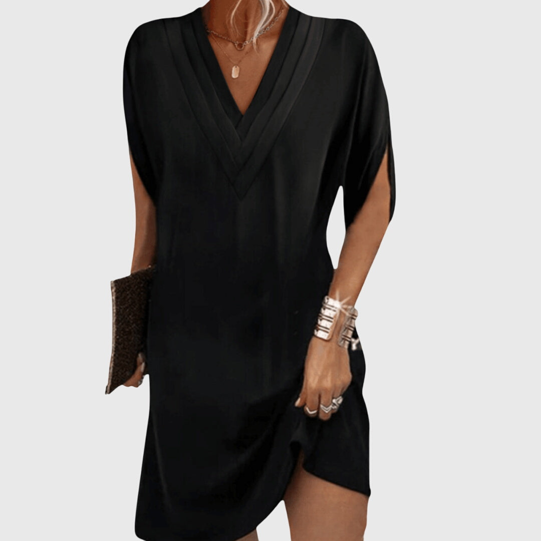Anita Women's Dress | Tummy-Hiding Design, Flattering V-Neck, Plus Size Available 1